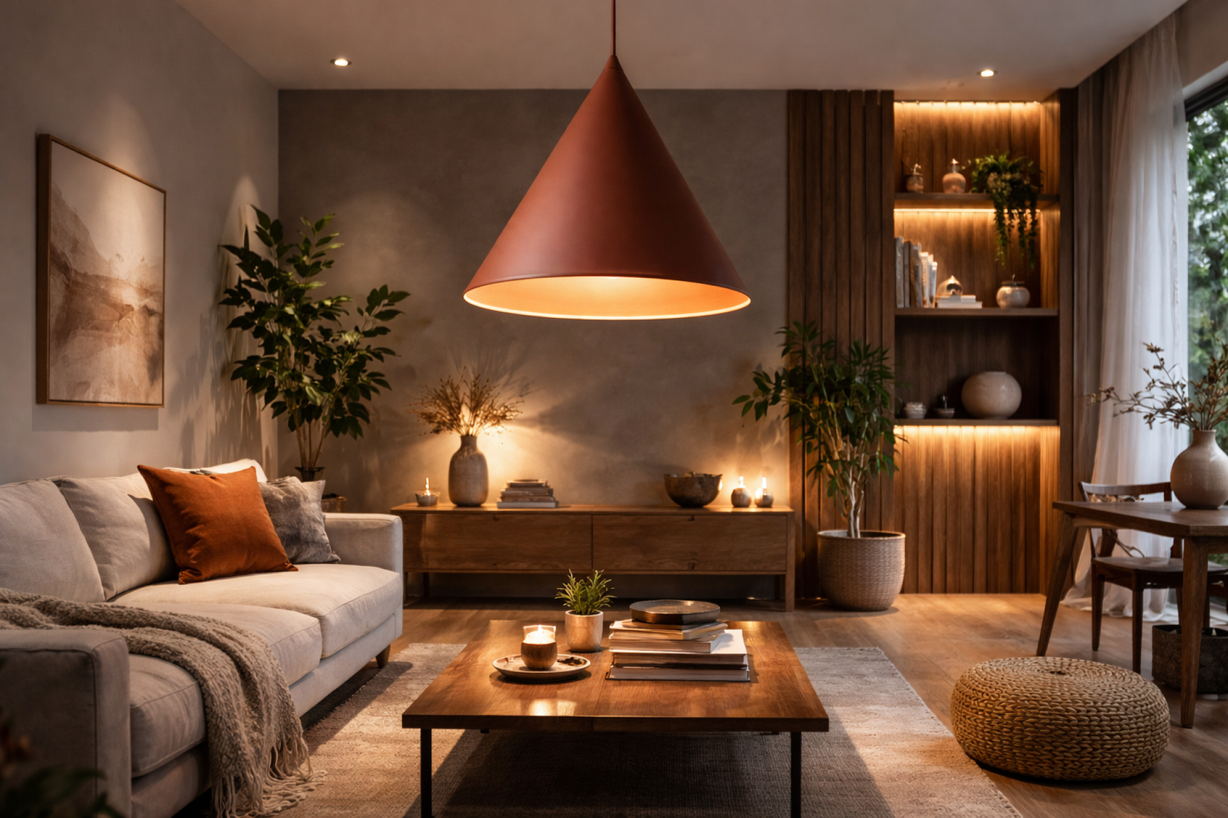 CONO Modern Minimalist Pendant Light L