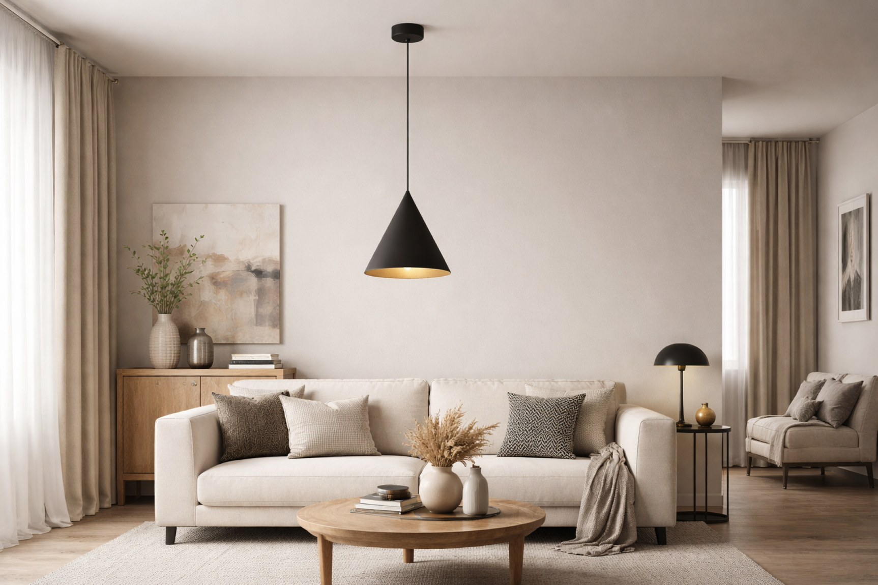 CONO Modern Minimalist Pendant Light M
