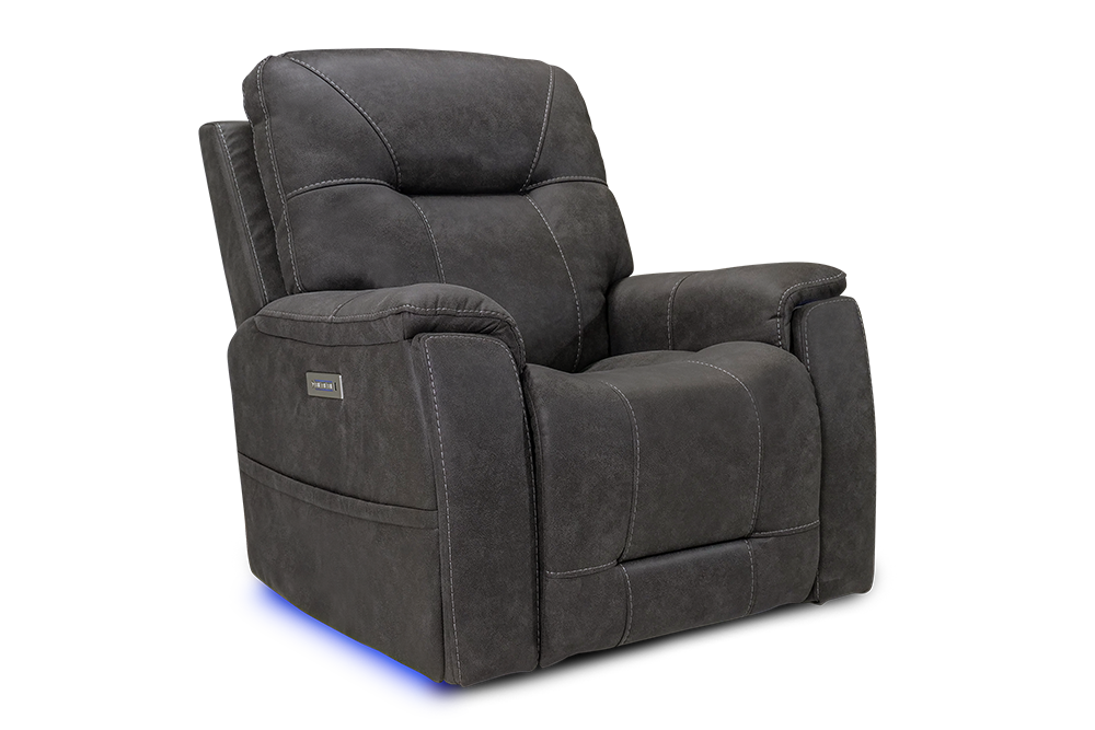 Valencia Campania Single Recliner Fabric Home Theater Seating