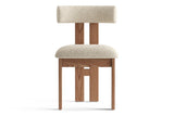 Carlo Boucle Fabric Dining Chair (Set of 2)