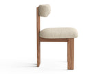 Carlo Boucle Fabric Dining Chair (Set of 2)