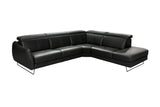 Amelie Leather Sectional Sofa