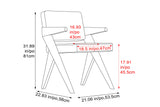 Pierre Jeanneret Leather Dining Chair