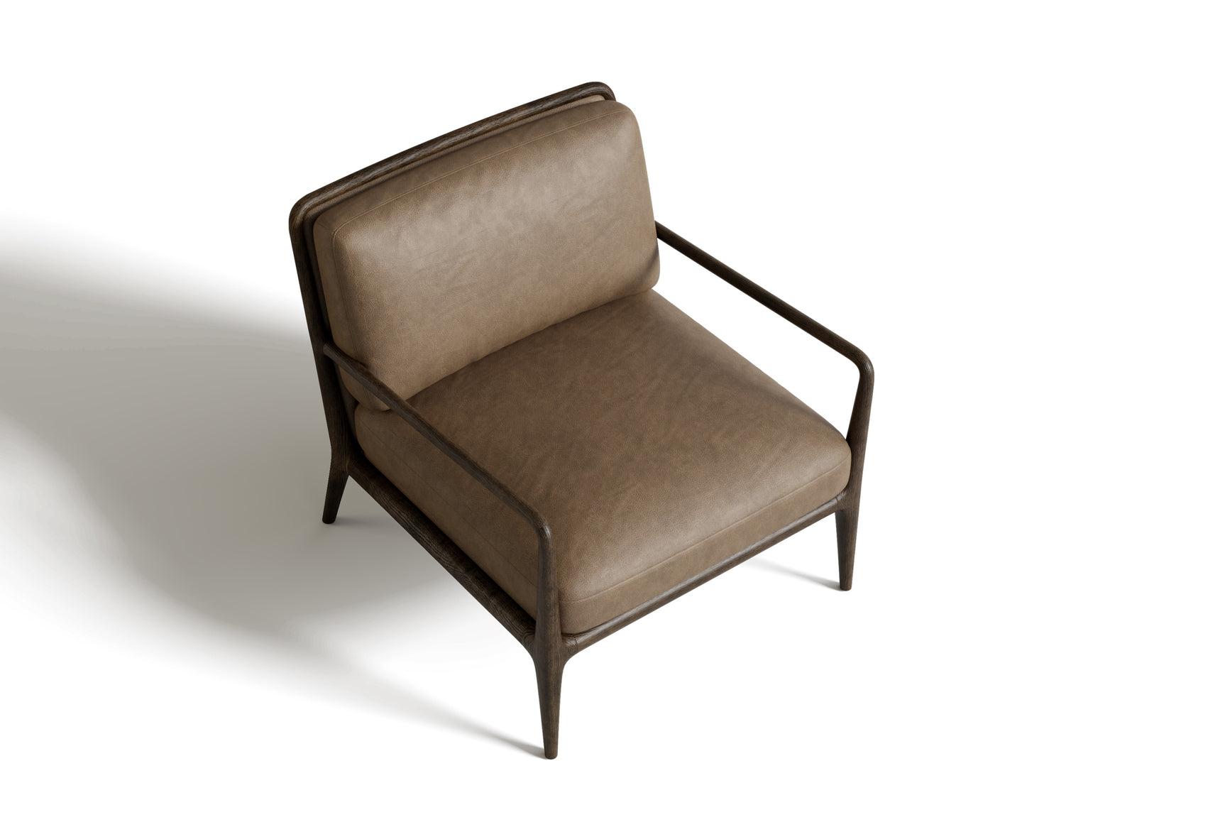 Cassian Leather Accent Chair