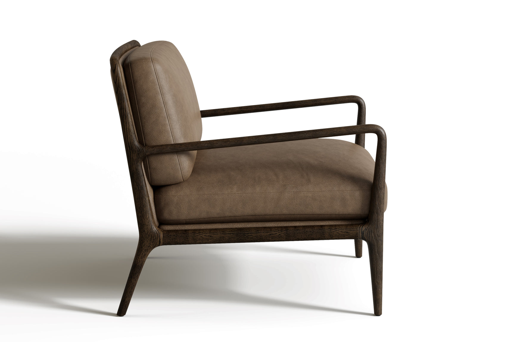 Cassian Leather Accent Chair