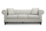 Cerna Fabric Chesterfield Sofa