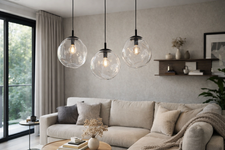 SOL Large Glass Pendant Light