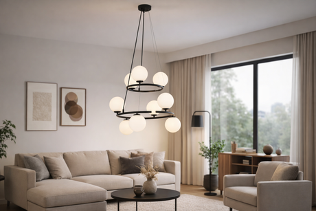 Anabelle Scandinavian Minimalist Pendant Ceiling Light for Kitchen Island, Dining Room & Modern Interiors