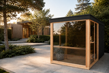 Nordic Style Outdoor Canadian Red Cedar Finnish Sauna