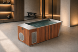 Valencia Glacier Elite All-in-One Cedar Cold & Hot Plunge