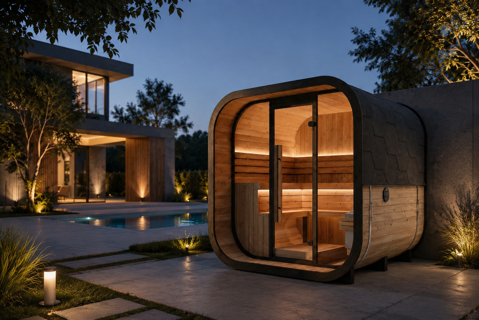 Haven 4-6 Person Outdoor Sauna