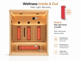 Valencia Aura™ Full Spectrum Low-EMF 3-Person Infrared Sauna