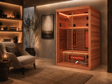 Valencia Aura™ Low-EMF 2-Person Full Spectrum Infrared Sauna
