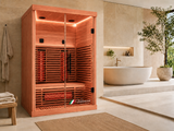 Valencia Aura™ Low-EMF 2-Person Full Spectrum Infrared Sauna
