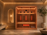 Valencia Aura™ Low-EMF 3-Person Full Spectrum Infrared Sauna