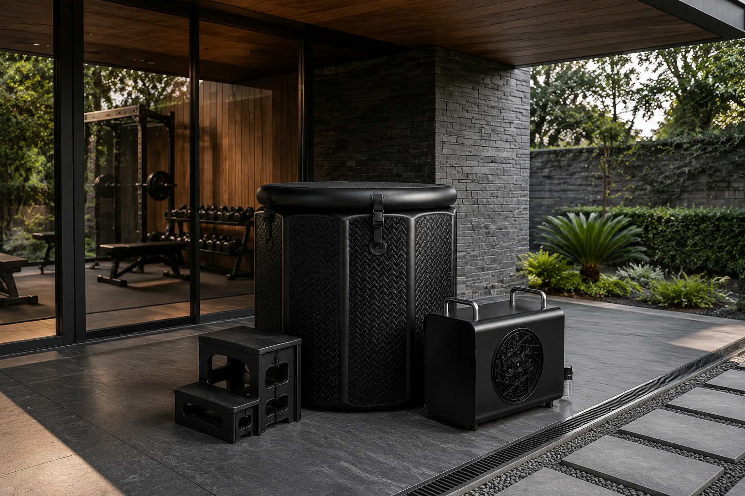 Valencia Arctic™ Precision-Chilled Portable Barrel Cold Plunge