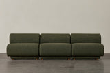 Christina Boucle Fabric Left Arm Sofa Module