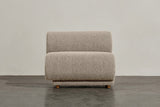 Christina Boucle Fabric Left Arm Sofa Module