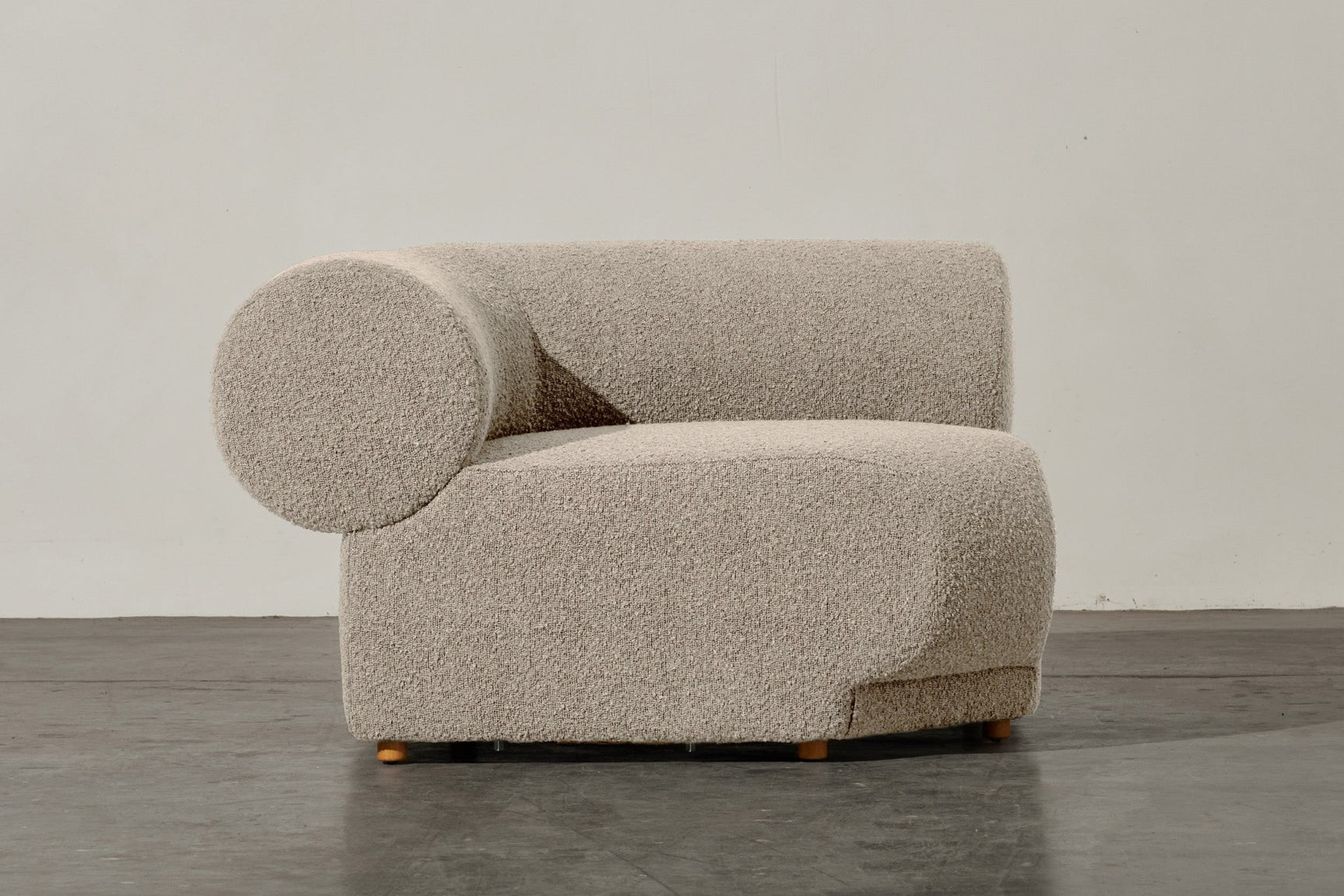 Christina Boucle Fabric Corner Sofa Module