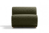 Christina Boucle Fabric Armless Sofa Module