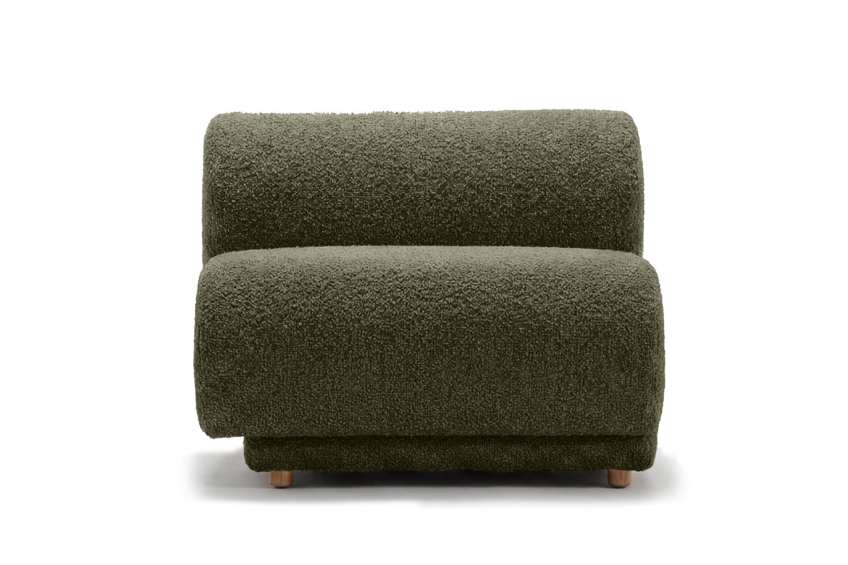 Christina Boucle Fabric Left Arm Sofa Module