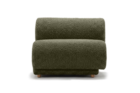 Christina Boucle Fabric Right Arm Sofa Module