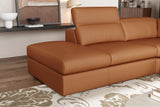 Clara Leather Recliner Sectional Sofa