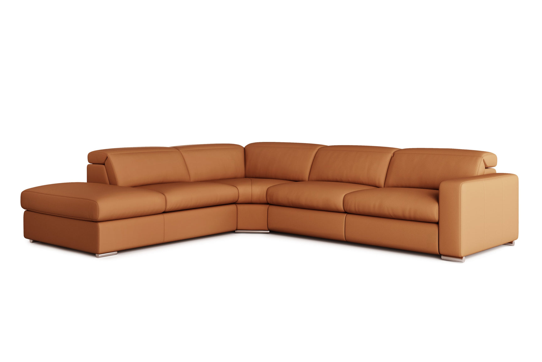 Clara Leather Recliner Sectional Sofa