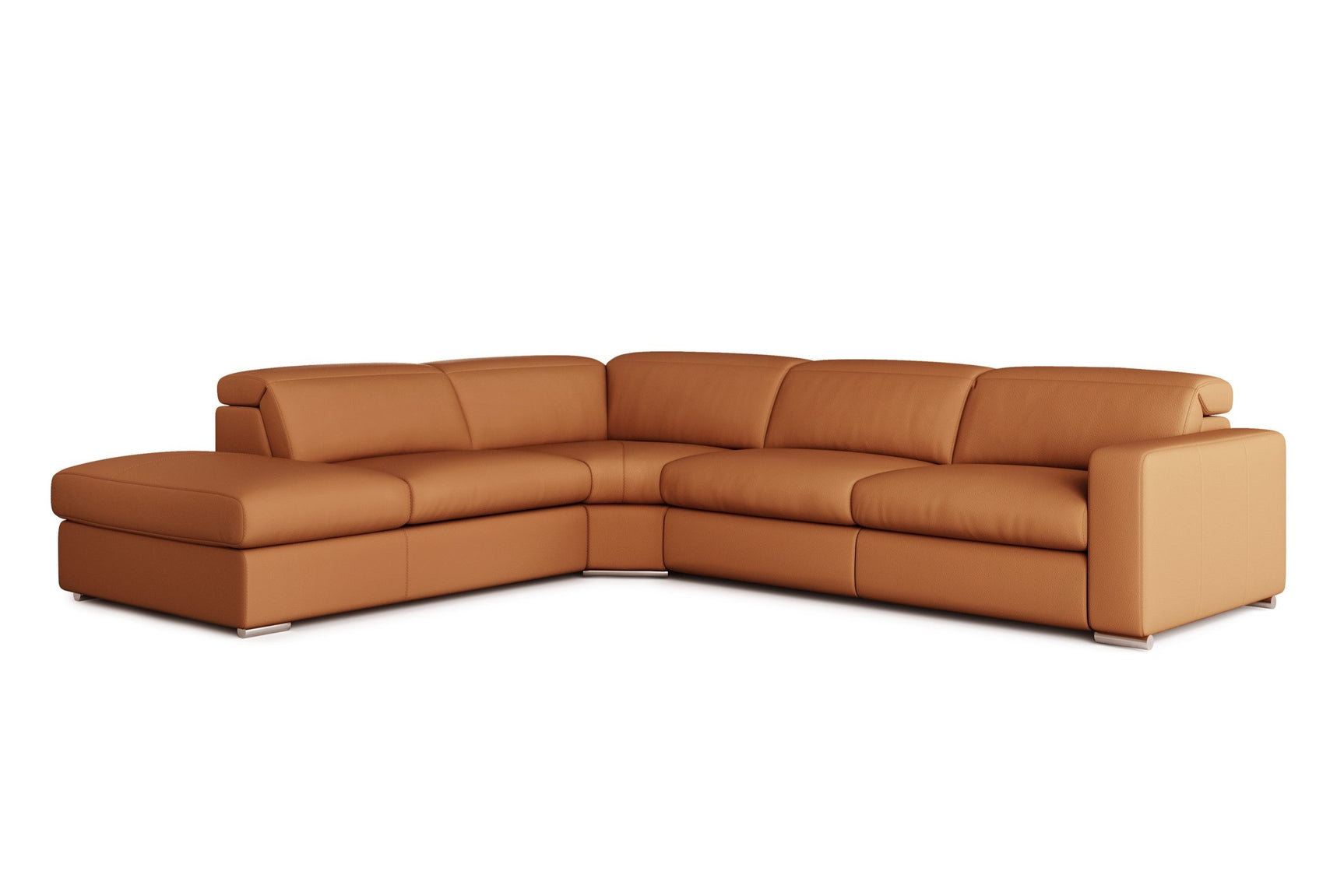 Clara Leather Recliner Sectional Sofa