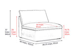 Isola Leather Theater Lounge Modular Sofa