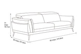 Corinne Leather Sofa