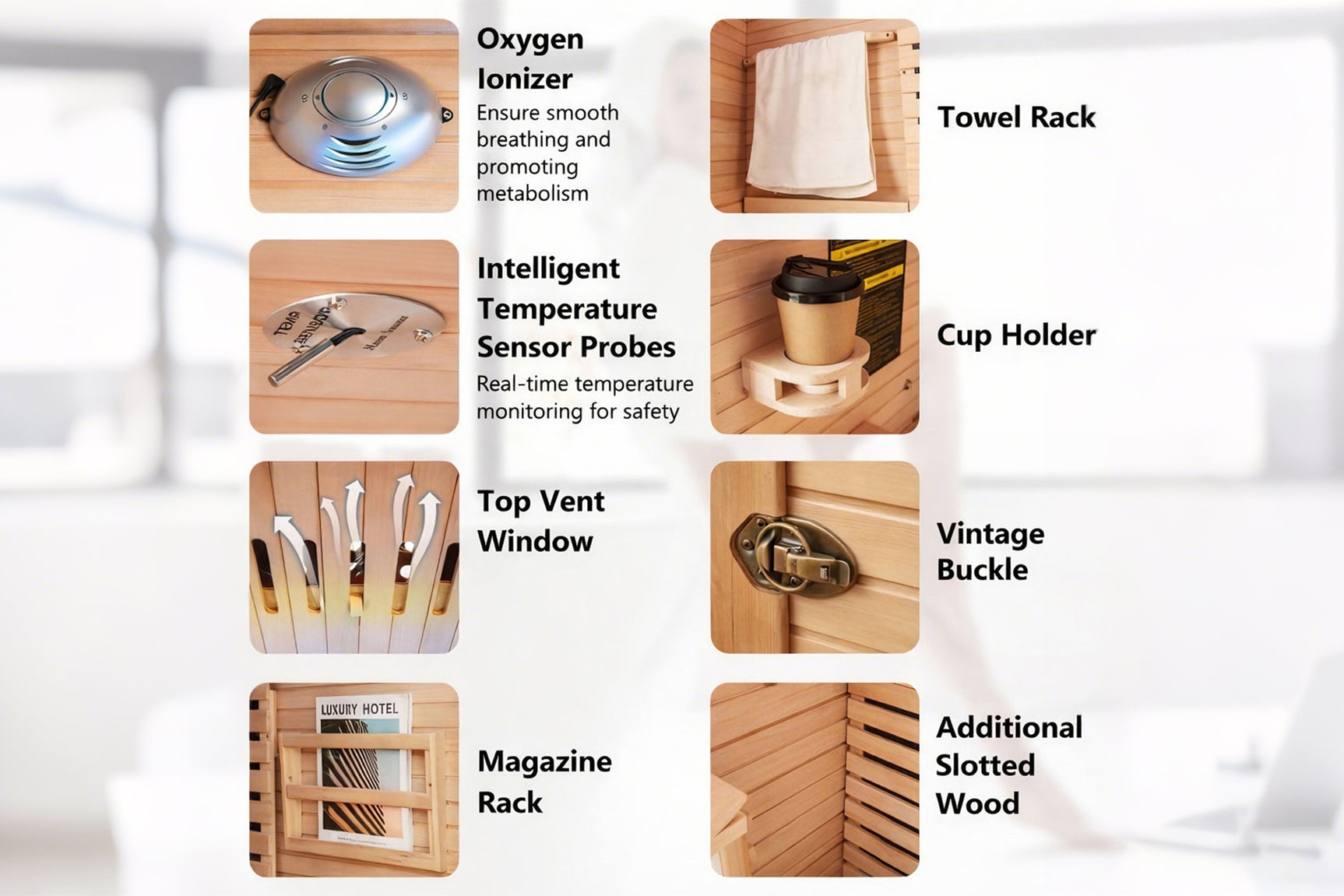 Costway 2-3 Person Sauna