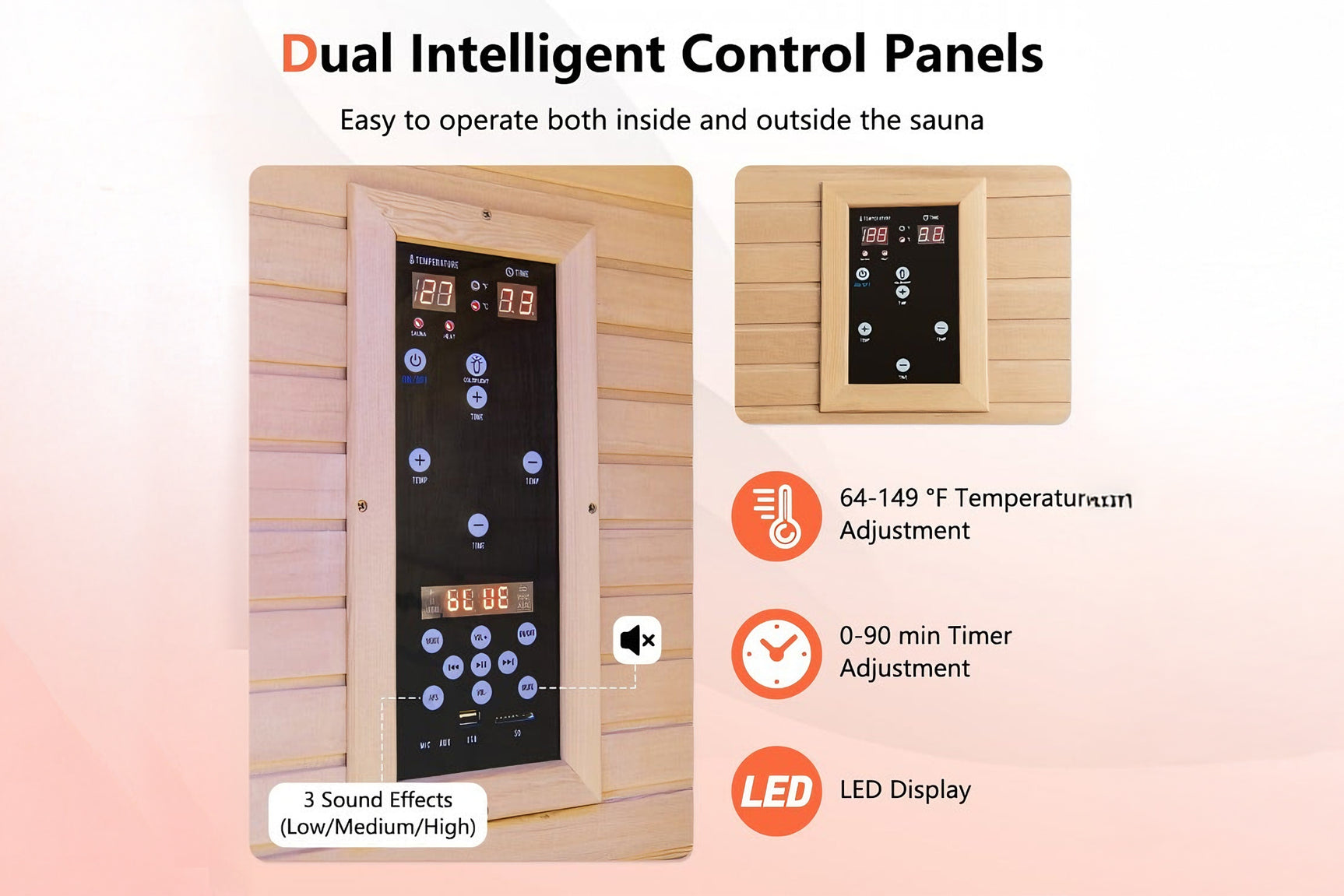 Costway 2-3 Person Sauna