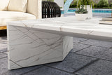 Davide Marble Outdoor Coffee Table