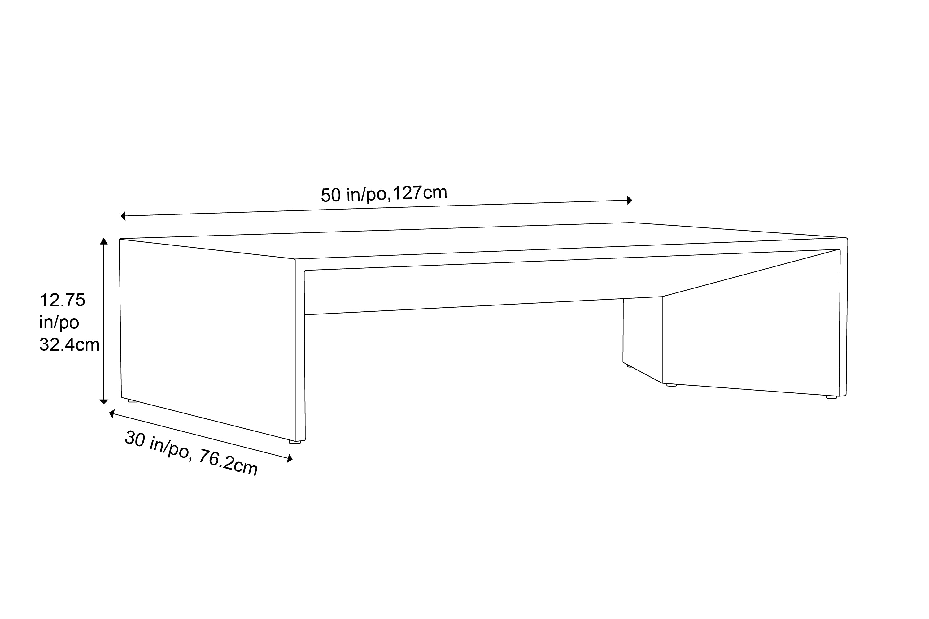 Valencia Davide Marble Outdoor Coffee Table, White Marble