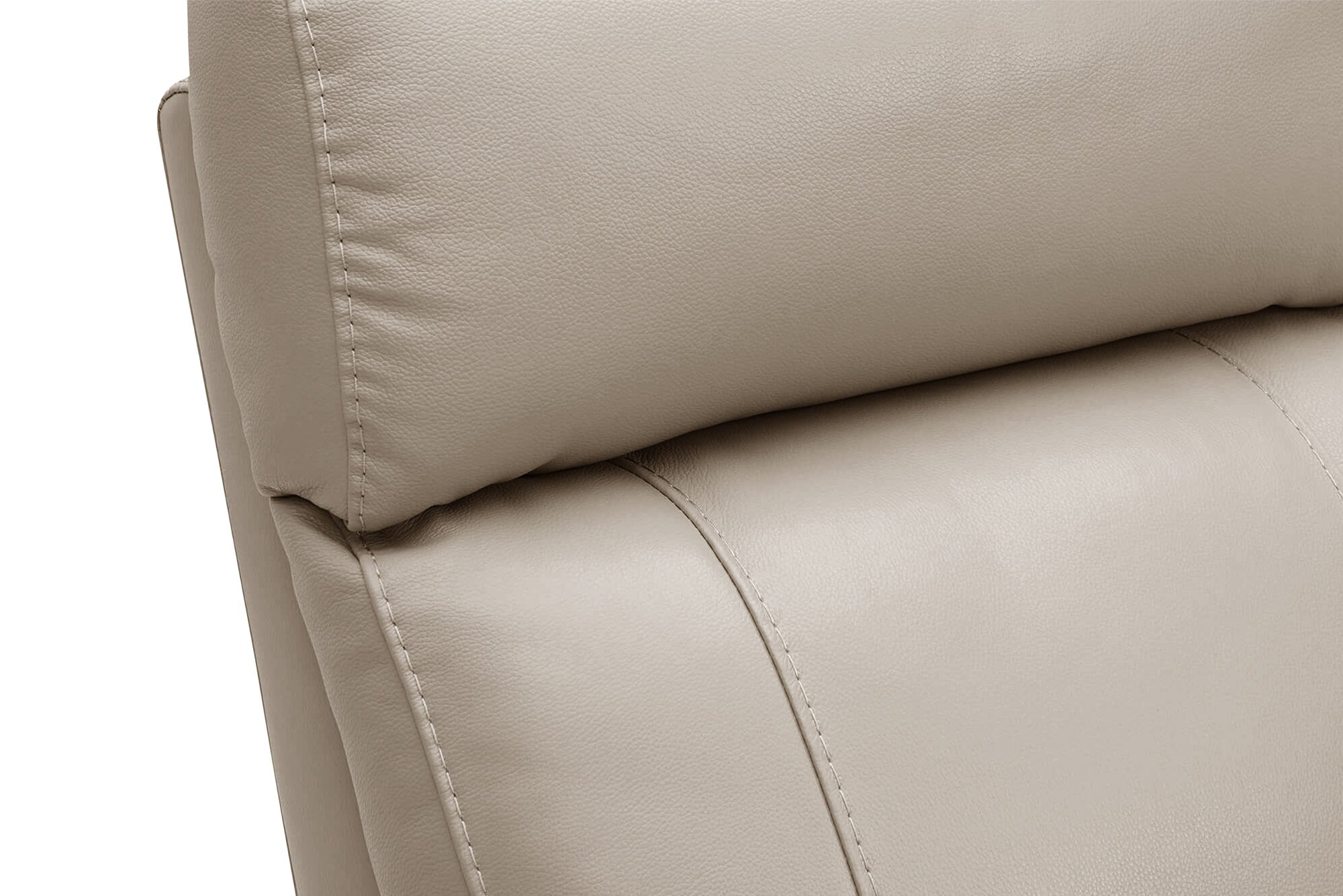 Valencia Dayna Top Grain Leather Power Swivel Glider Recline Chair, Latte