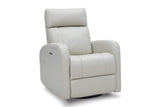 Dayna Leather Swivel Recliner Chair