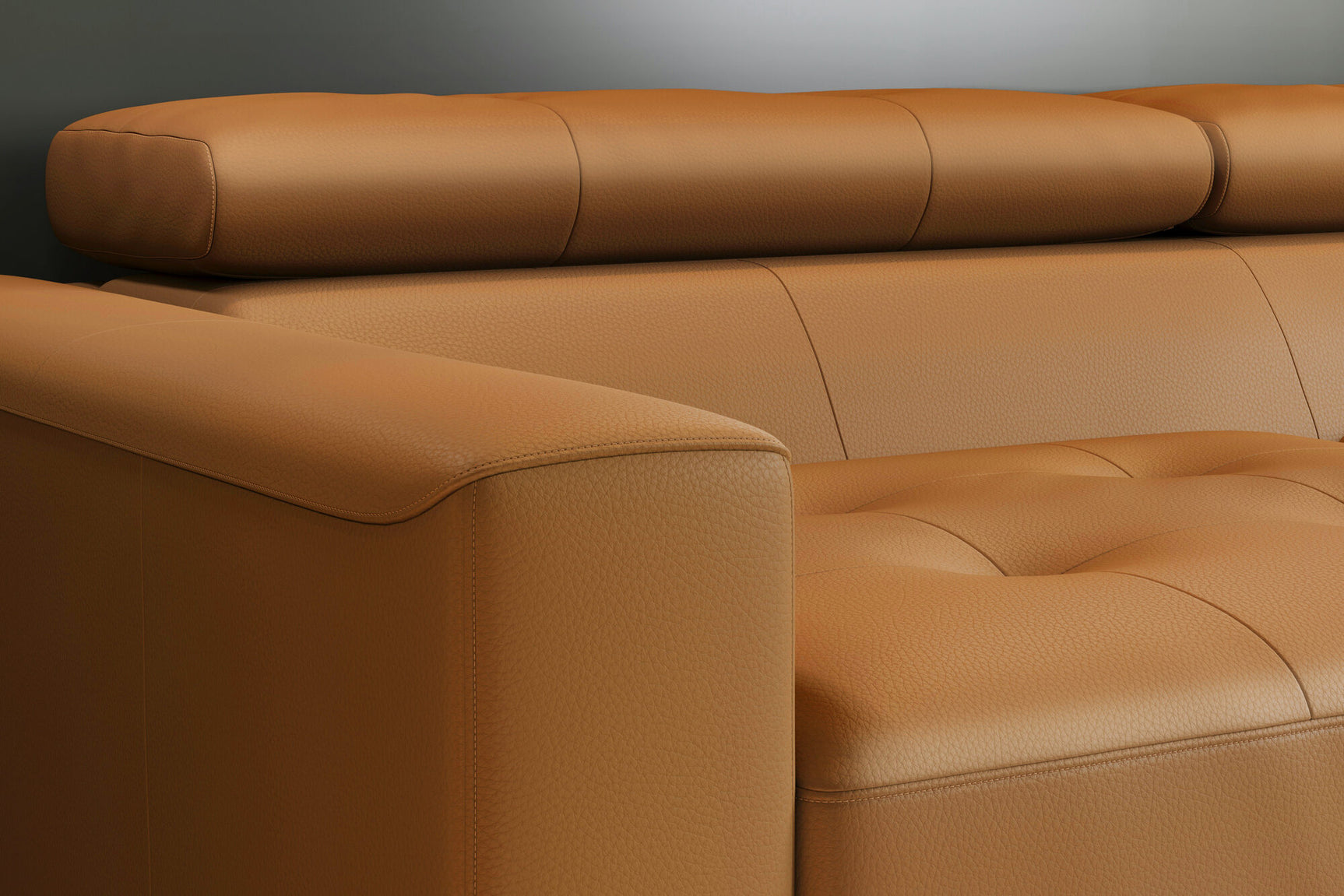 Donna Leather Sofa Bed