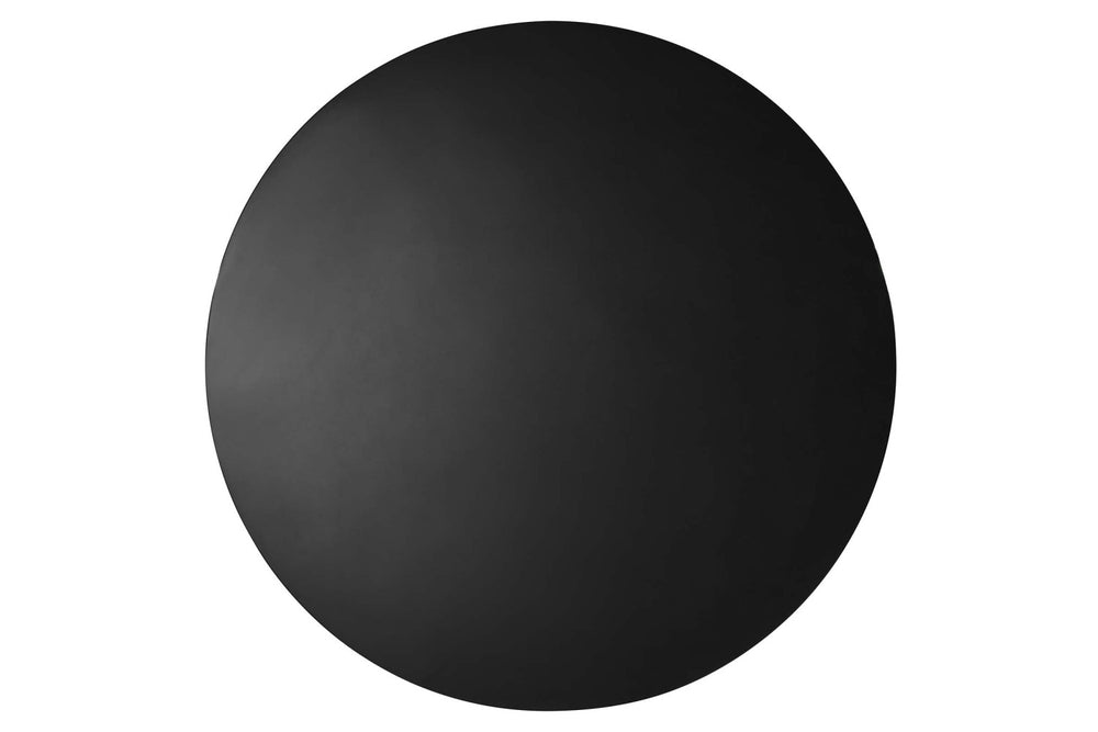 Valencia Anya 60" Round Dining Table, Black