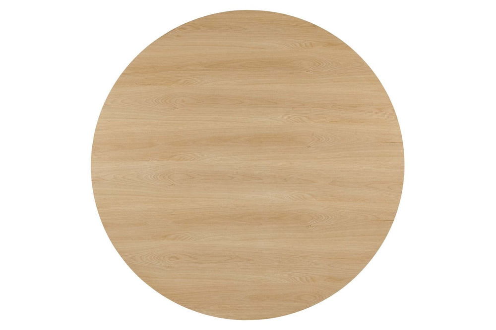 Valencia Anya 60" Round Dining Table, White Oak