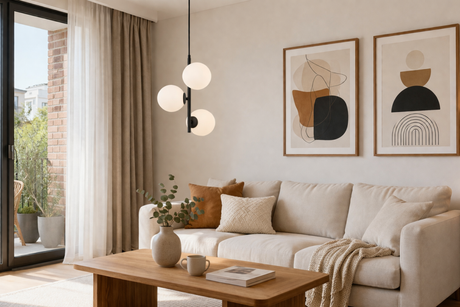 ESTERA Black Scandinavian Pendant Light 3