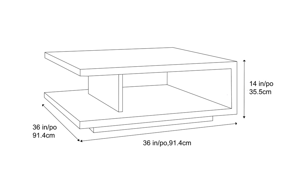 Valencia Eleanor Shell Strain Wood 36W Coffee Table, Light Grey