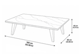Eleonora Ceramic Coffee Table