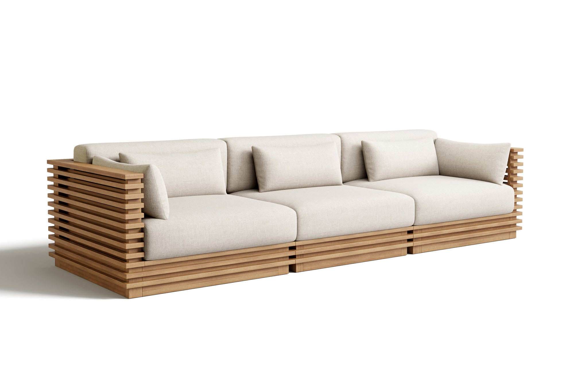 Elise Outdoor Fabric Modular Sofa