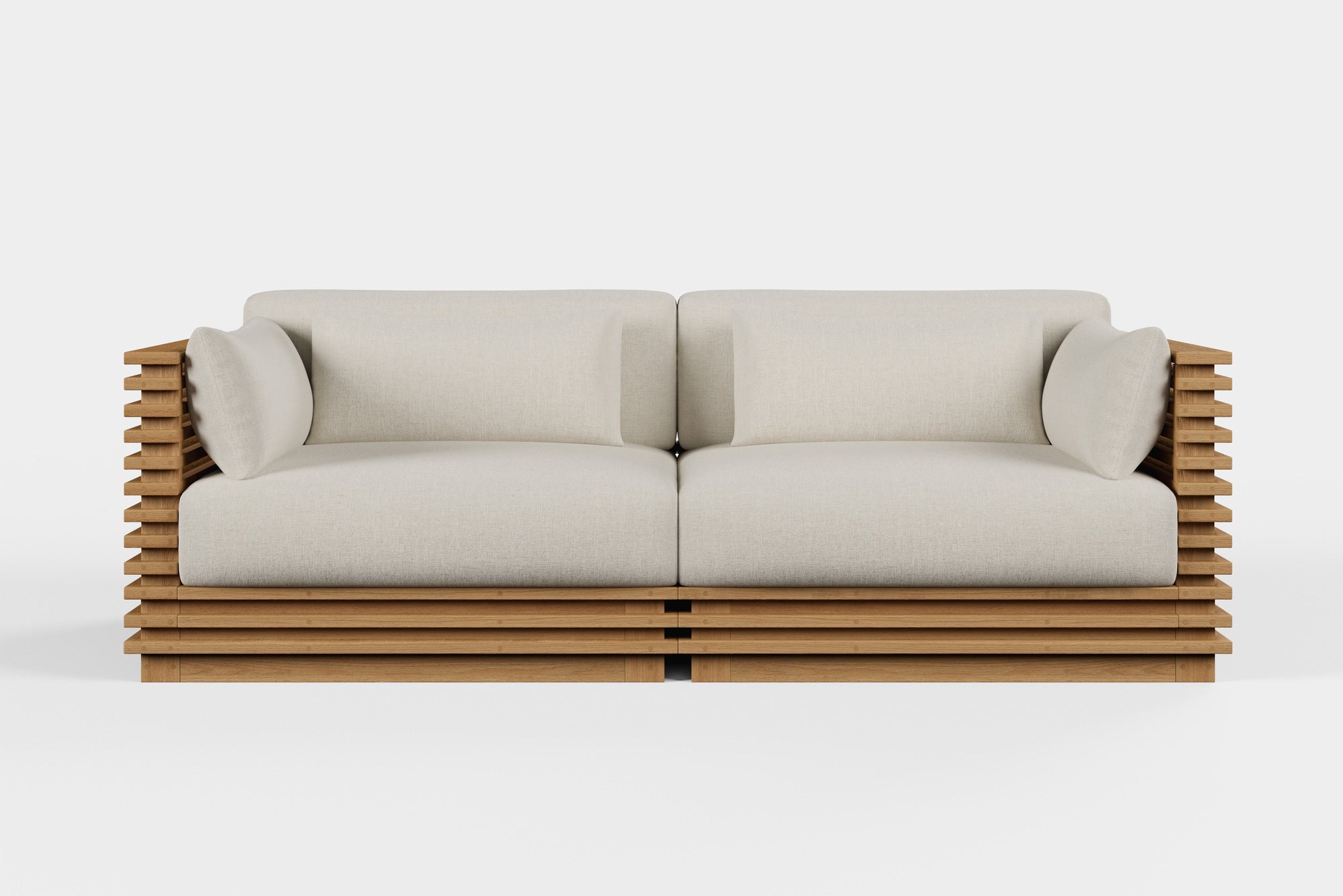 Elise Outdoor Fabric Modular Sofa