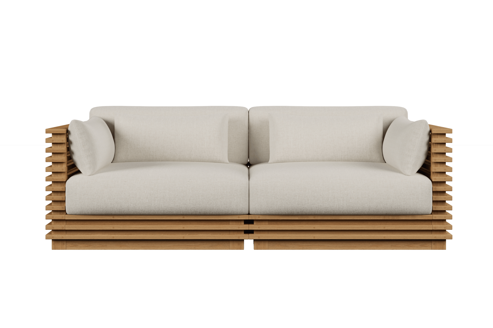 Elise Outdoor Fabric Modular Sofa