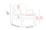 Ella Fabric Accent Chair
