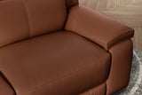 Ellie Leather Corner Sectional Sofa