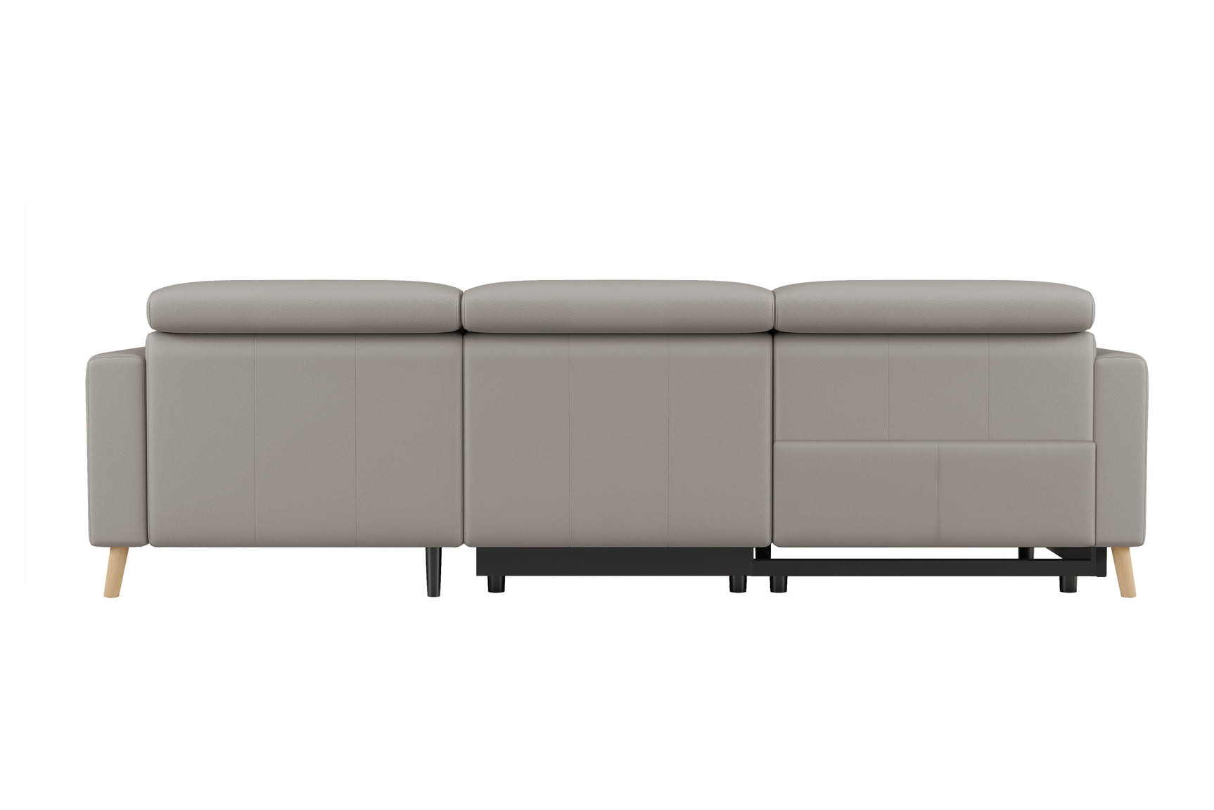 Elodie Leather Recliner Sectional Sofa