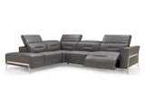 Ramona Leather Reclining Sectional Sofa